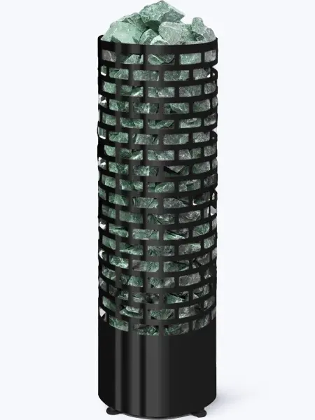 Электрическая печь для бани Karina Нова Nova Black 21 кВт, черная, без пульта в интернет-магазине WellMart24.com