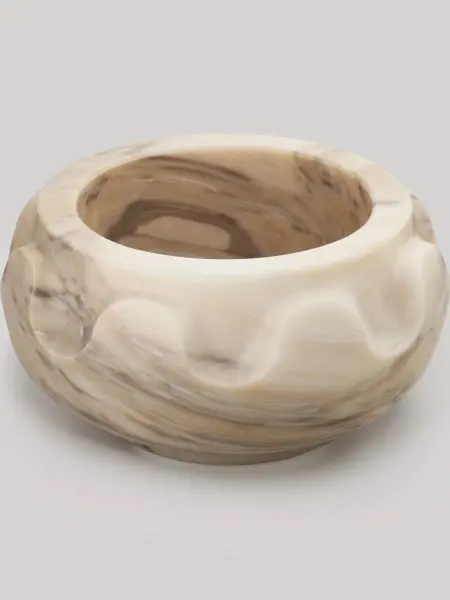 Курна мраморная КМ34 (400х400х200) вес 35 кг