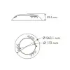Прожектор светодиодный Aquaviva LED003 546LED, White теплый, 33Вт