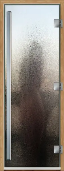 Дверь для сауны DoorWood Престиж с фотопечатью А012, 700мм х 1900мм, с порогом, коробка ольха