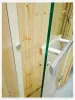 Дверь для бани DoorWood Банька, бронза, серия Эталон, 700 х 1900 мм, без порога, коробка осина