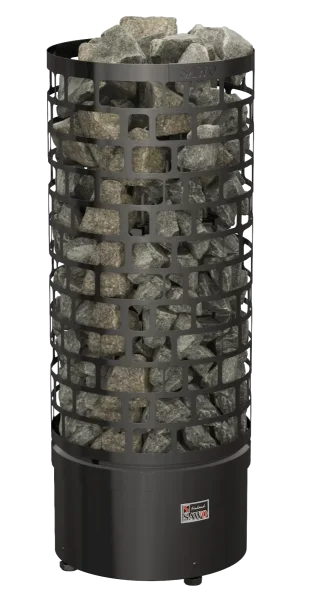 Электрическая печь Sawo Aries Round ARI6-150NS-P, Black, без пульта в интернет-магазине WellMart24.com