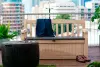 Скамья-сундук Keter Eden garden bench, beige 265L