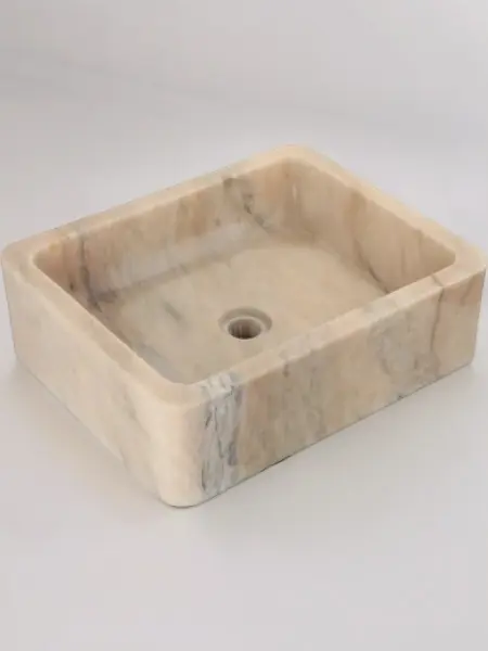 Раковина мраморная РМ04 (500х400х150) вес 45 кг