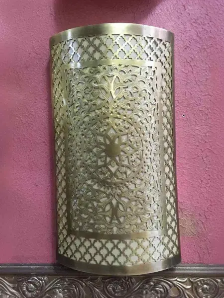 Светильник для хамама MD-128, латунь