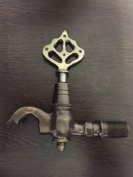 Кран латунный для хамама, цвет бронза, 09А