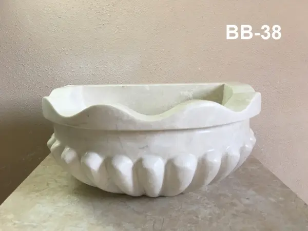 Курна мраморная ВТН-38 (450х300х200) вес 30 кг