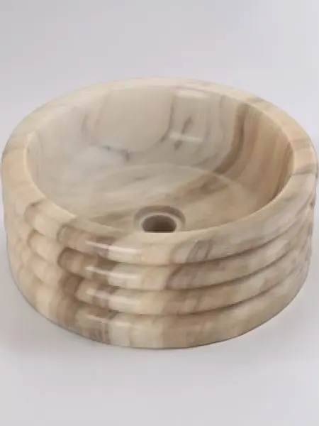 Раковина мраморная РМ21 (400х400х150) вес 30 кг