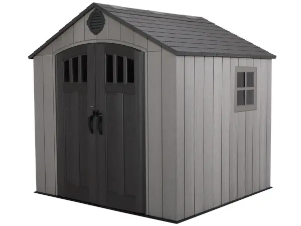 Сарай пластиковый LifeTime WoodLook 238 х 223 см, 60299