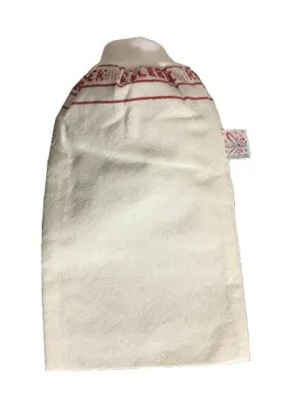 Рукавица КЕСЕ СР-2, средней жесткости для пилинга, с манжетой