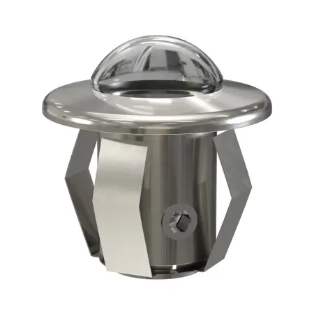 Комплект насадок Cariitti CR-05, хром, 6 штук, прозрачная линза, 1532617