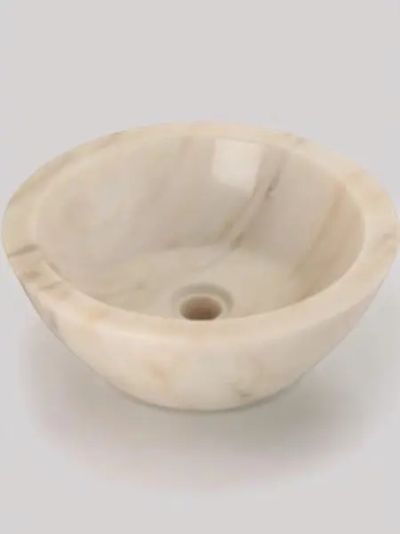 Раковина мраморная РМ05 (400х400х150) вес 21 кг