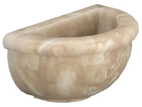 Курна мраморная КМ62 (400х250х200) вес 20 кг