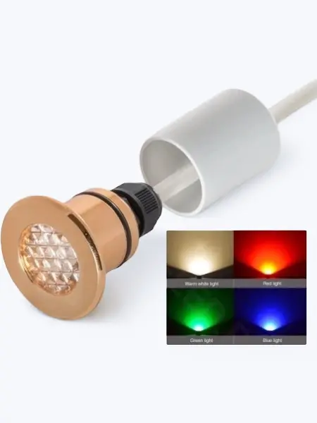 Светодиодный светильник Premier PV-1 RGBW, IP68, медь