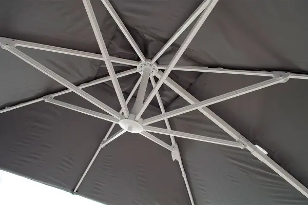 Зонт для кафе Севилья, 3,0x3,0м, серый