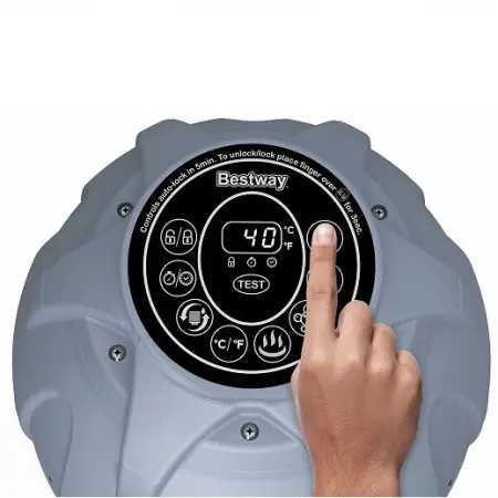 Аэромассажный бассейн Bestway Lay-Z-SPA  Paris AirJet 60013, 196x66см