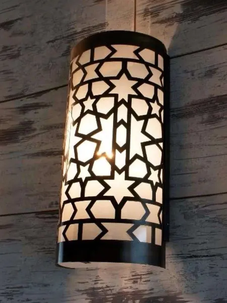 Светильник для хамама WY-112-30, латунь