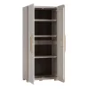 Пластиковый шкаф Armadio Groove Alto DP/DS Keter PAL.H.200, sand/beige, 17212374