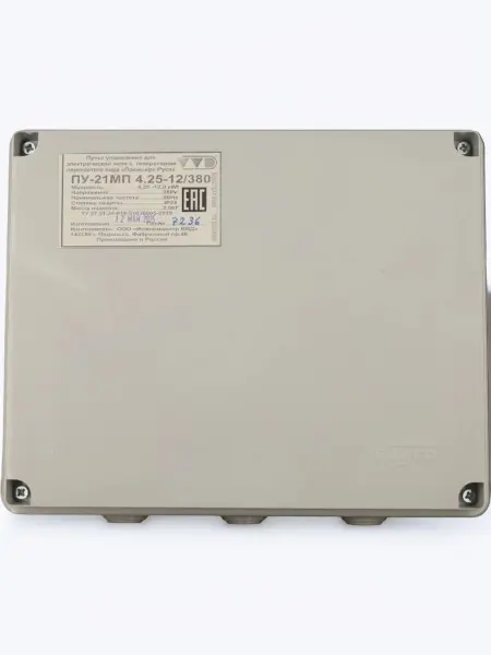 Пульт управления к электропечам VVD ПУ-21 МП 4,25-12кВт/380 (цифровой)