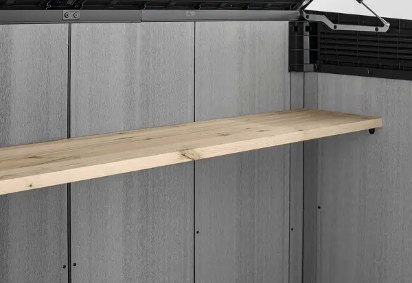 Пластиковый шкаф для улицы Keter Brush Grande Store Extruded, 2020L