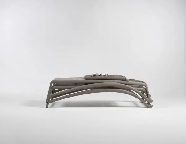Шезлонг Nardi Atlantico, tortora/tortora 204x70x35 см
