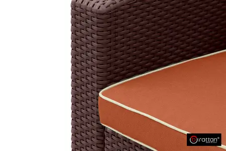 Комплект садовой мебели B:Rattan Premium 5, wenge