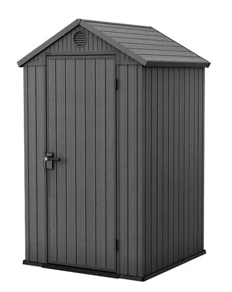 Сарай пластиковый Keter Darvin 4x4' ft, graphite