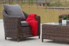 Кресло из искусственного ротанга 4SiS Кон Панна, коричневый