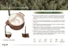 Купель с подогревом (Фурако) композитная круглая PolarSpa KFE220S D=2,2 H=1,1 (сосна натуральная)