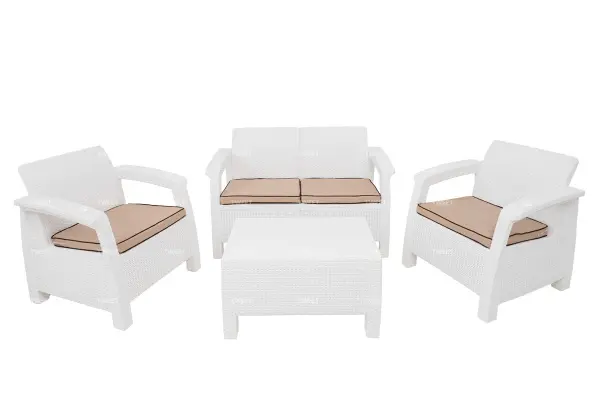 Комплект садовой мебели Tweet Terrace Set, white