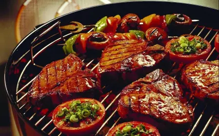 Гриль угольный Jamie Oliver Classic,  диаметр 53.5см, 254534