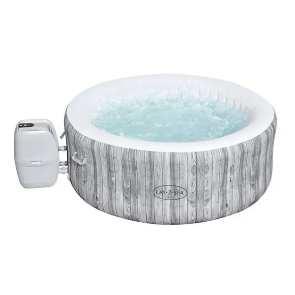Аэромассажный бассейн Bestway Lay-Z-SPA  Fiji AirJet White Wood 60085, 180x66см