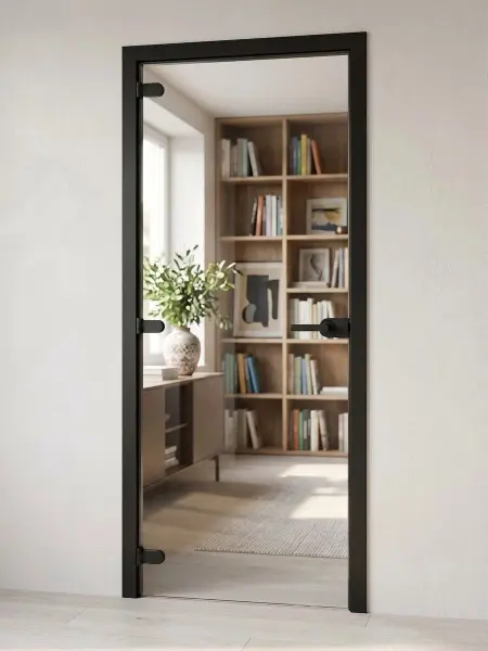 Дверь стеклянная межкомнатная MaybahGlass Classic-1 BC01, 700х2000, прозрачная