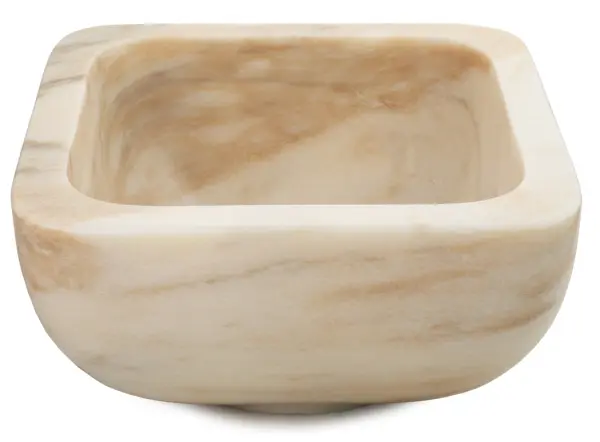 Курна мраморная КМ27 (405х405х200) вес 35 кг