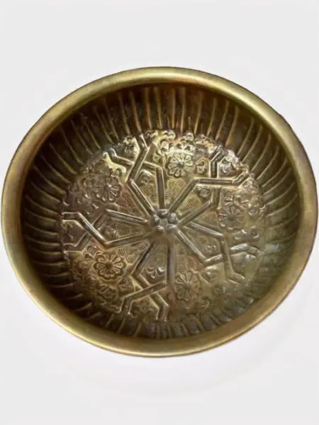 Чаша для омовения медная CR-08, цвет бронза