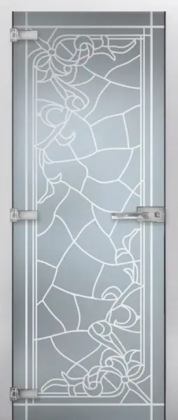 Дверь стеклянная межкомнатная MaybahGlass Classic-1 SCMG18-02, матовая