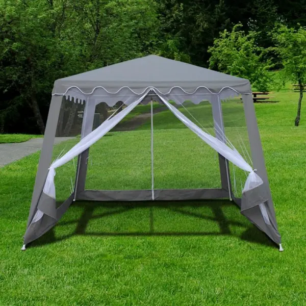Садовый шатер AFM-1036NB Grey 3x3/2.4x2.4