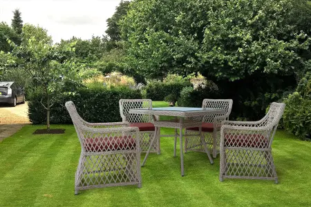 Комплект садовой мебели из искусственного ротанга Mokka Villa Rosa 4, grey