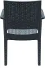 Кресло пластиковое Siesta Ibiza, dark grey