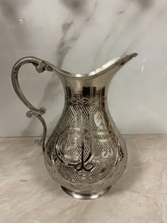 Кувшин для омовения серебристый КМ-5