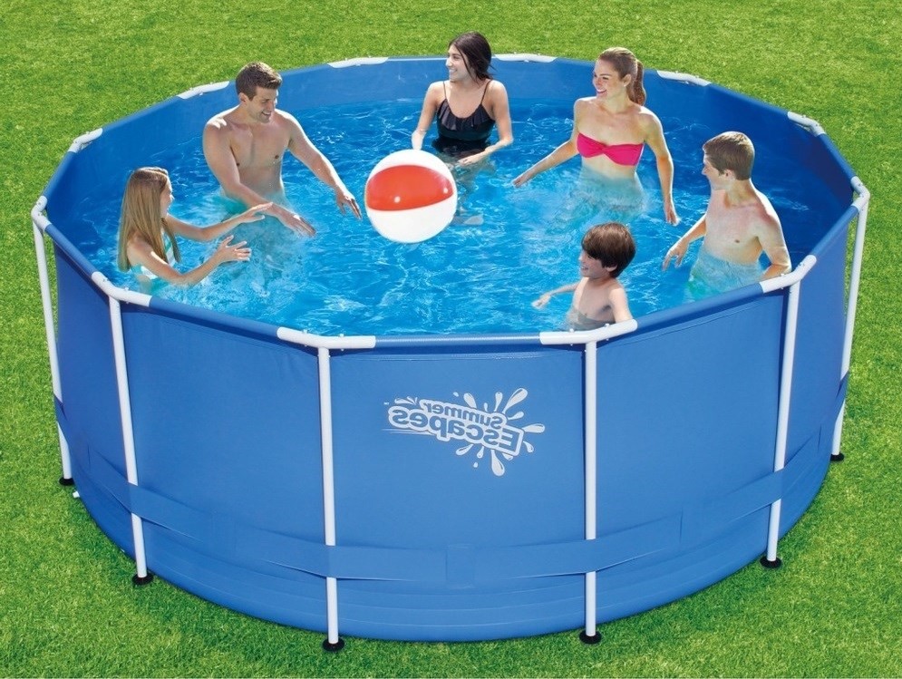 Каркасный бассейн Summer Escapes 427х132см, фильтр-насос и аксессуары в ком...