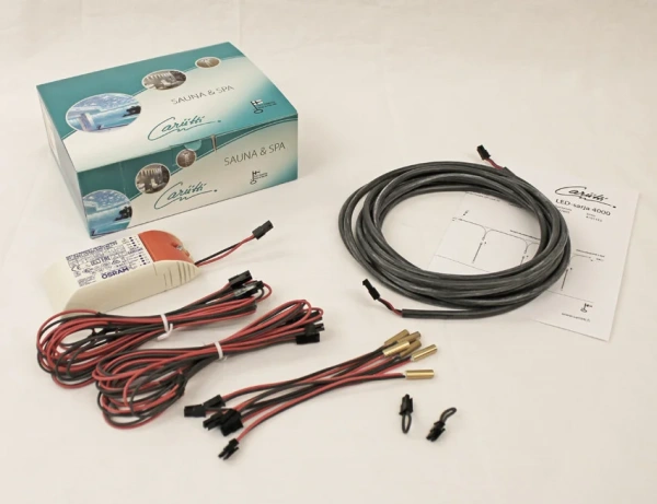 Комплект для подсветки Cariitti “Sauna Led” 2700 K, 1532601