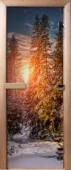 Дверь для сауны DoorWood с фотопечатью А93, 700мм х 1900мм, без порога, коробка ольха