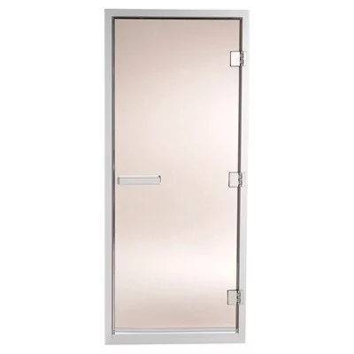 Дверь для турецкой парной TYLO 60 G 2100, 778мм х 2100мм, стекло бронза, 90912040
