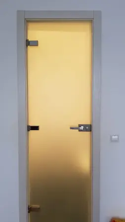 Дверь стеклянная межкомнатная MaybahGlass Premium CP02, 600х2000, матовая