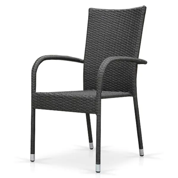 Кресло из искусственного ротанга Afina Garden AFM-407G, Grey