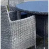 Комплект садовой мебели из искусственного ротанга AM-395C/T395 Grey 4Pcs (4+1)
