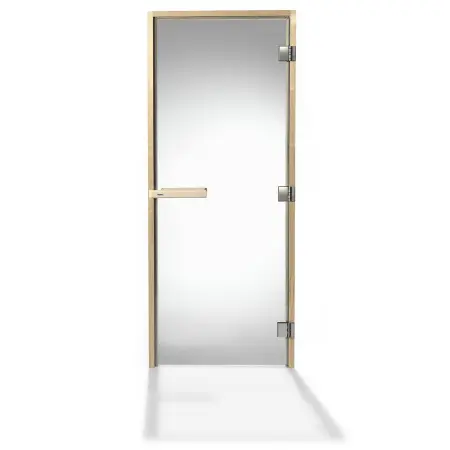 Дверь для сауны Tylo DGB, 800мм х 2000мм, без порога, бронза, коробка осина, 91031530