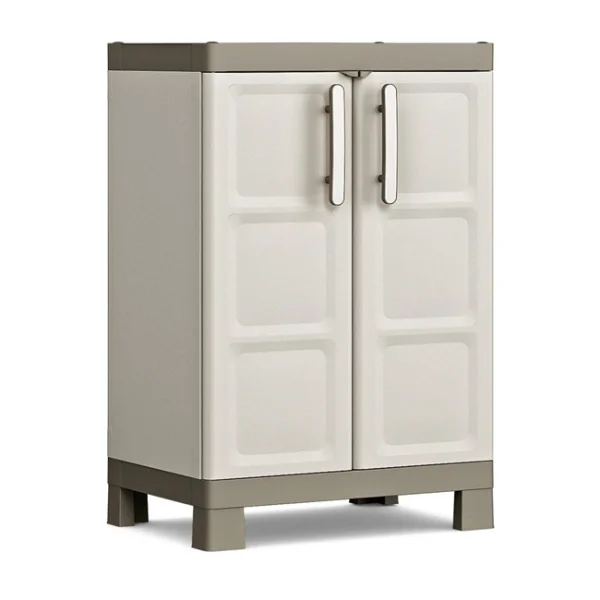 Пластиковый шкаф Armadio Excellence N Basso GT/TF Keter PAL.H.104, beige/taupe, 17206876