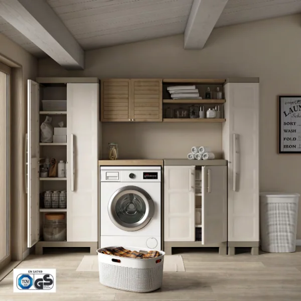 Пластиковый шкаф Armadio Excellence N  Alto GT/TF Keter, PAL.H.104, beige/taupe, 17206860